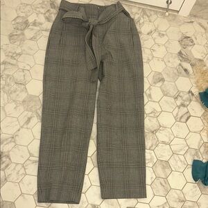 Wilfred Gray Checkered Women's Trousers